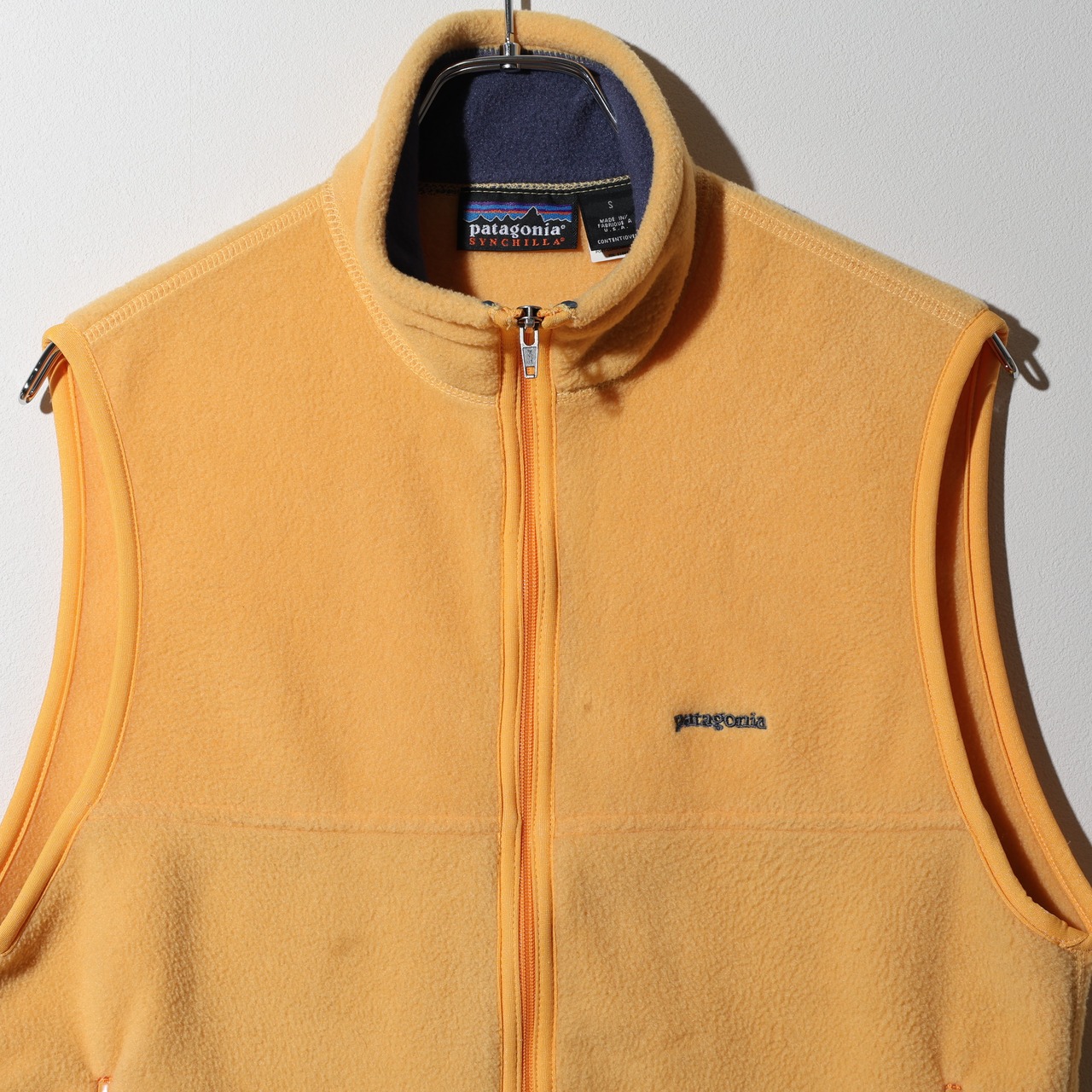 S 97年 Butternut バターナッツ USA Synchilla Vest Patagonia シンチラベスト パタゴニア