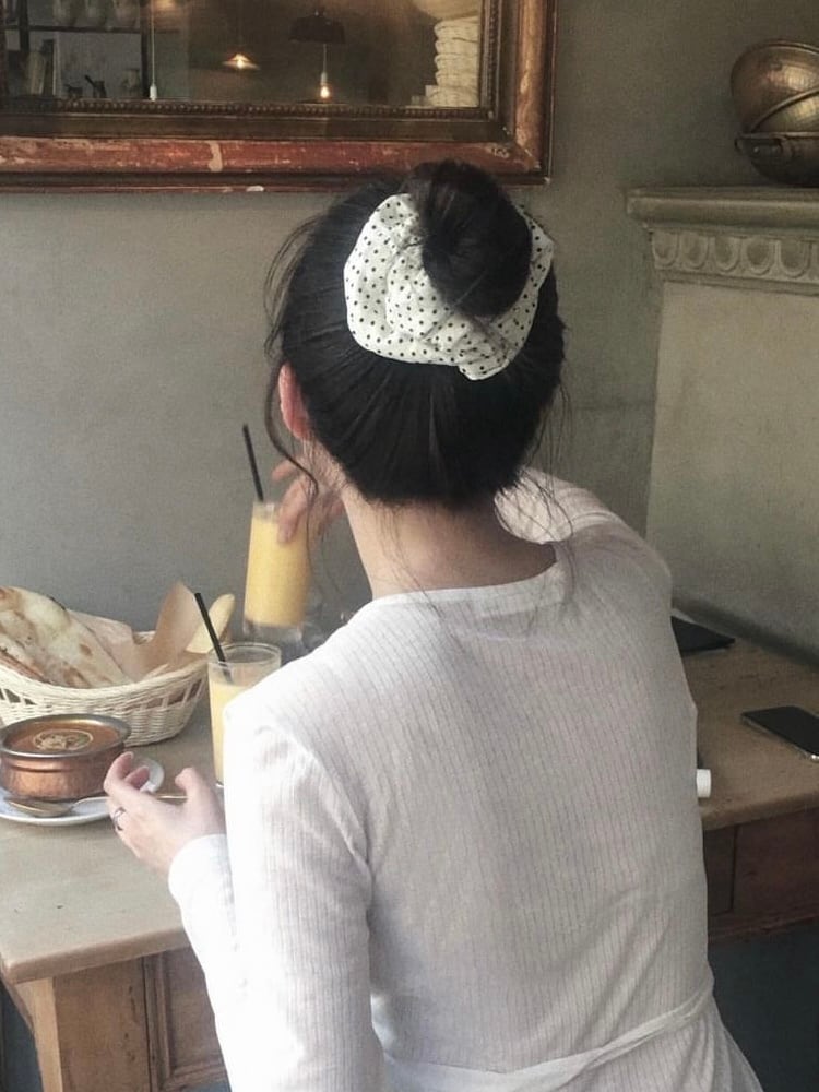 【即納商品】baby dot chouchou