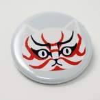 歌舞伎猫　缶バッジ　ポストカード付