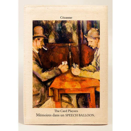 第2弾　スピーチバルーンブックカバー　Cézanne-セザンヌ