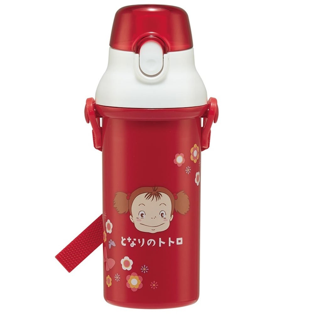 となりのトトロ 抗菌直飲みプラワンタッチボトル 480ml メイのお弁当
