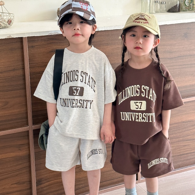 【BABY&KID】ILLINOIS STATEセットアップ