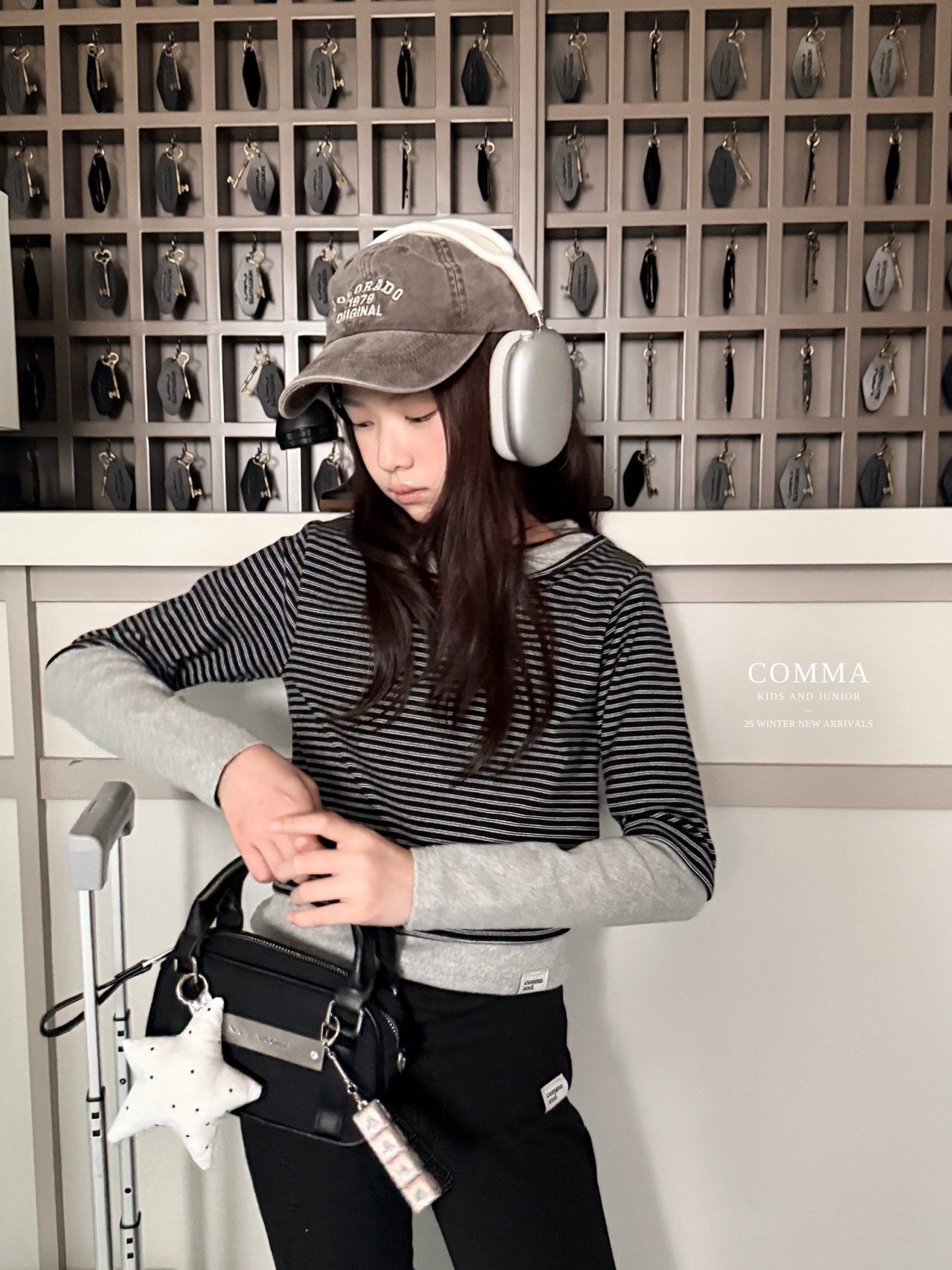 COMMA［取寄］rib layered tee 26winter