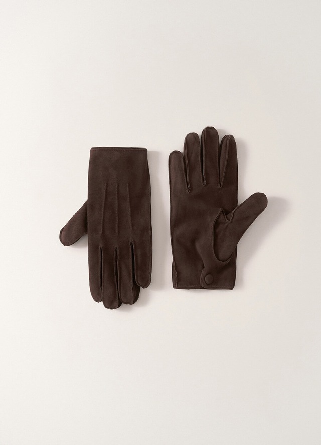 [NOTHING WRITTEN] Gentle lamb skin gloves (Suede brown) 正規品 韓国ブランド 韓国通販 韓国代行 韓国ファッション ナッシングリトゥン 日本 店舗
