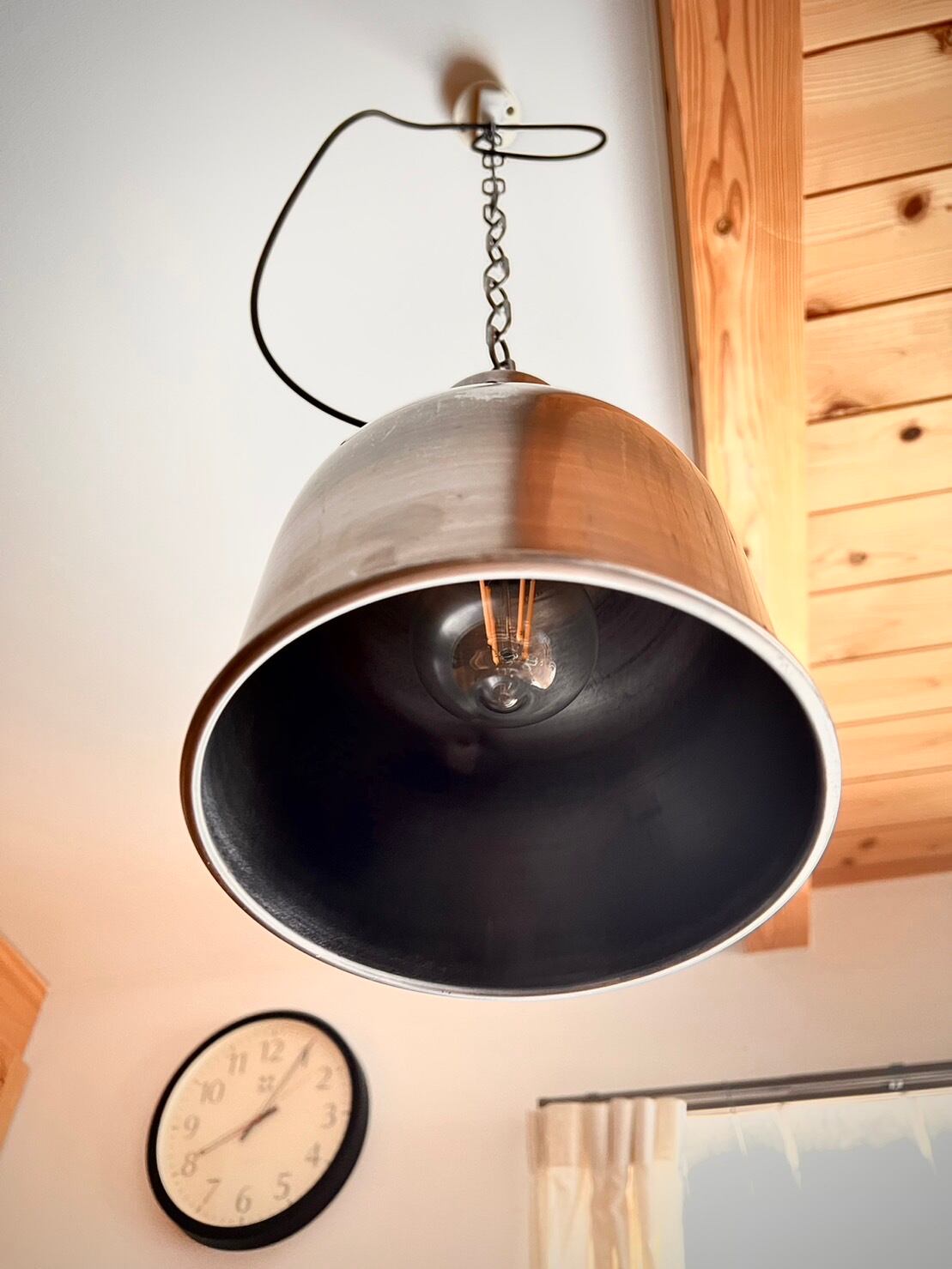 激安通信販売 izumi lamp オリジナル大型シェードのアイアン