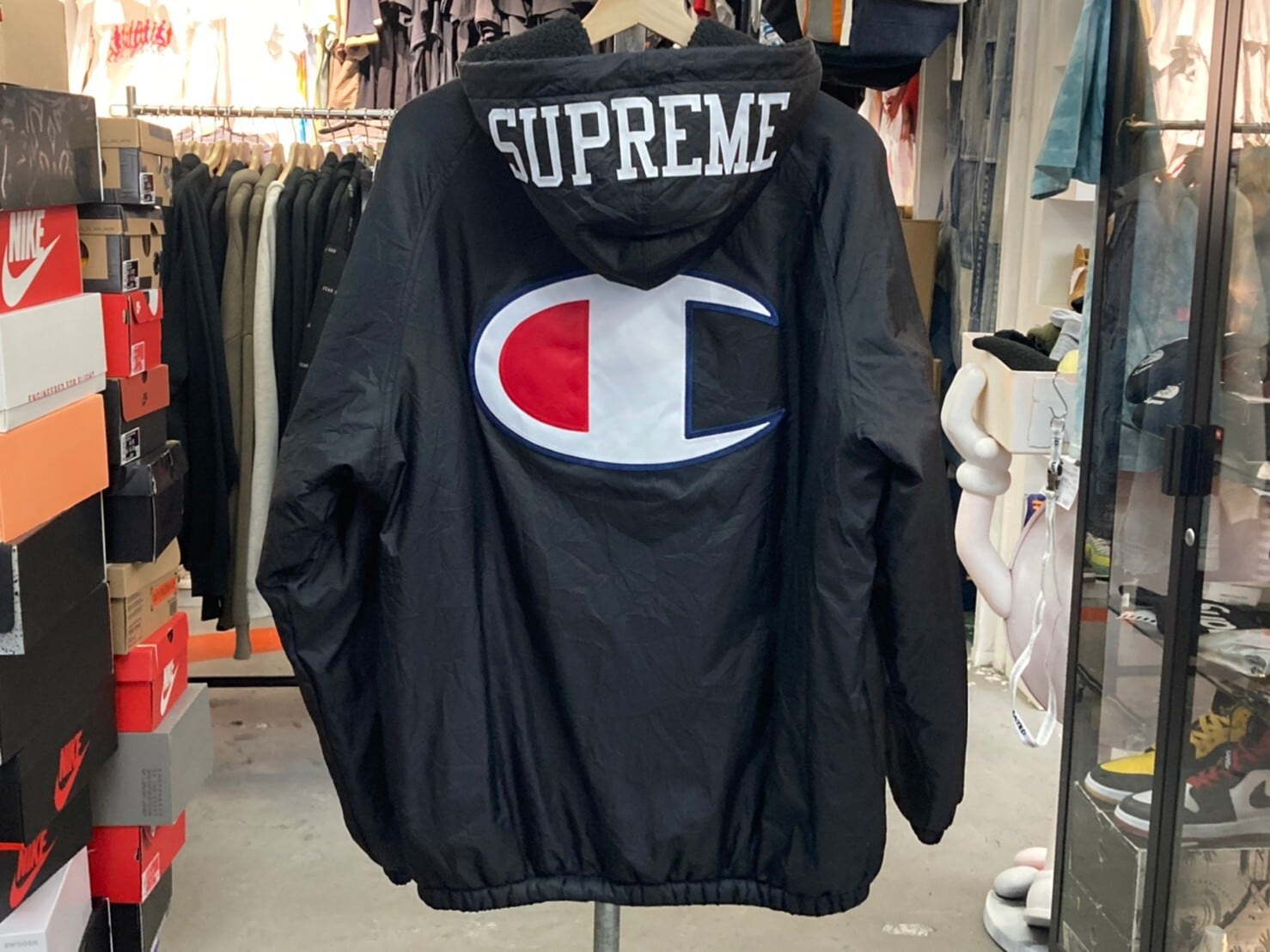 Supreme Champion Sherpa Jacket Lサイズ