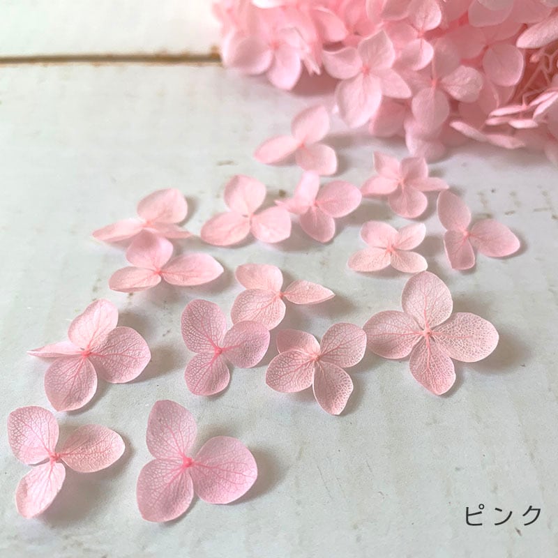 アナベル あじさい花びら40枚入り 全18色 30枚 予備10枚 自然素材こわけ専門店 あじさいや