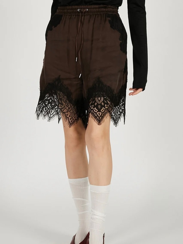 【26SS】PRANK PROJECT プランクプロジェクト / レースデザインショーツ / Fibrill Cup Short Pants