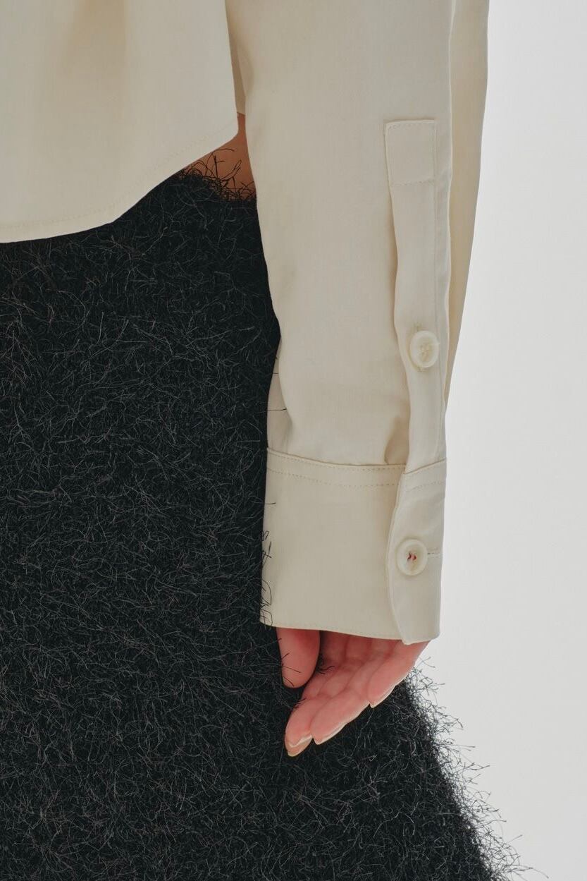 TODAYFUL Over Shoulder Shirts オーバーショルダーシャツ Ecru 