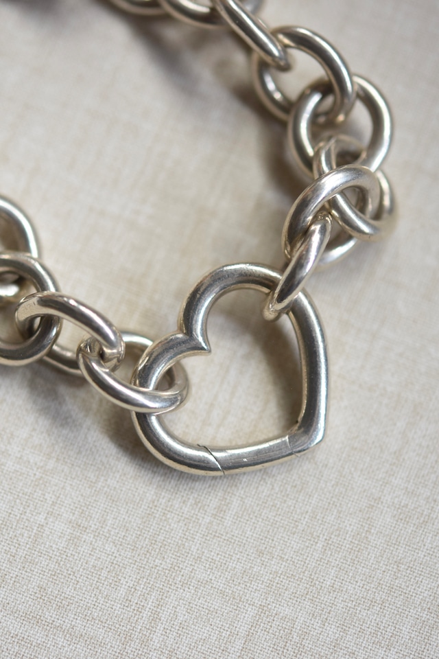 IORI/"Tiffany & Co." bracelet/r round link heart