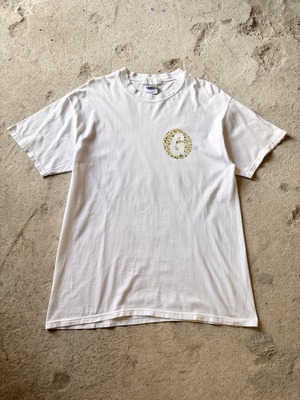 00s GOODENOUGH/Logo print Tee/Hanes/L/GロゴプリントTシャツ/ホワイト/GDEH/グッドイナフ