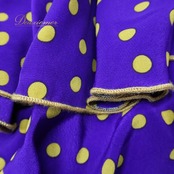 フラメンコ 衣装 ファルダ スカート Luisa ルイサ ボランテ フリル ドット 水玉 紫 黄色 かわいい レトロ パープル系 イエロー系 レッスン 練習 可愛い スカート フラメンコ衣装 おしゃれ ダンス衣装 ドット柄 レディース 練習着 おしゃれスカート かわいいスカート レトロデザイン フリルスカート ファッション 舞台衣装