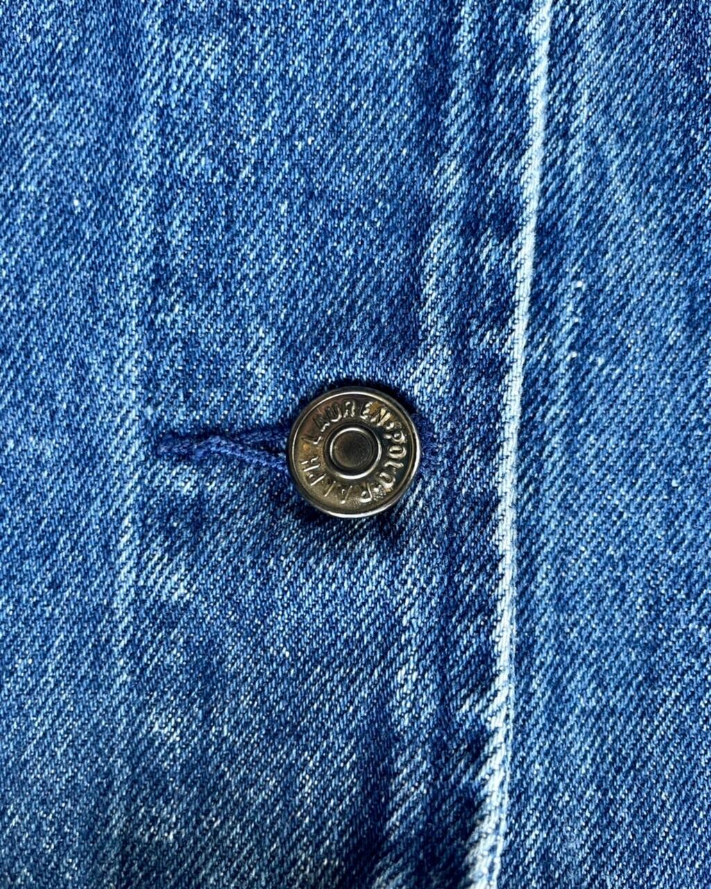 90年 ビンテージ Polo Ralph Lauren トラッカージャケット イズL