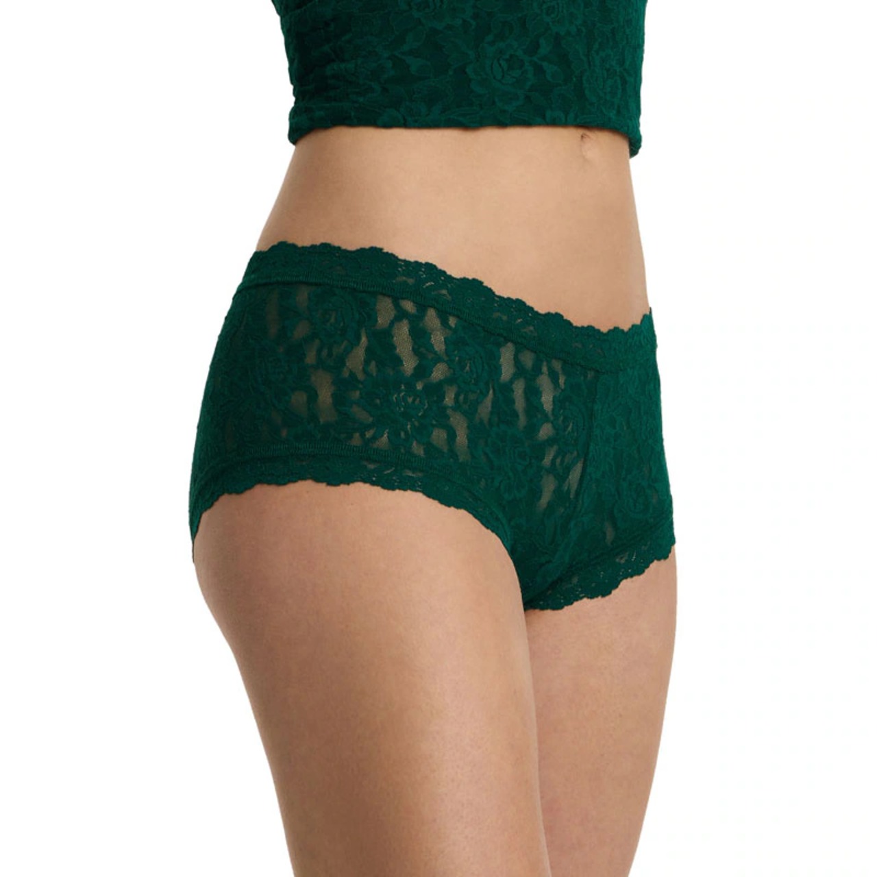 HANKY PANKY / シグニチャー レース ボーイショーツ (スプルース) - 3