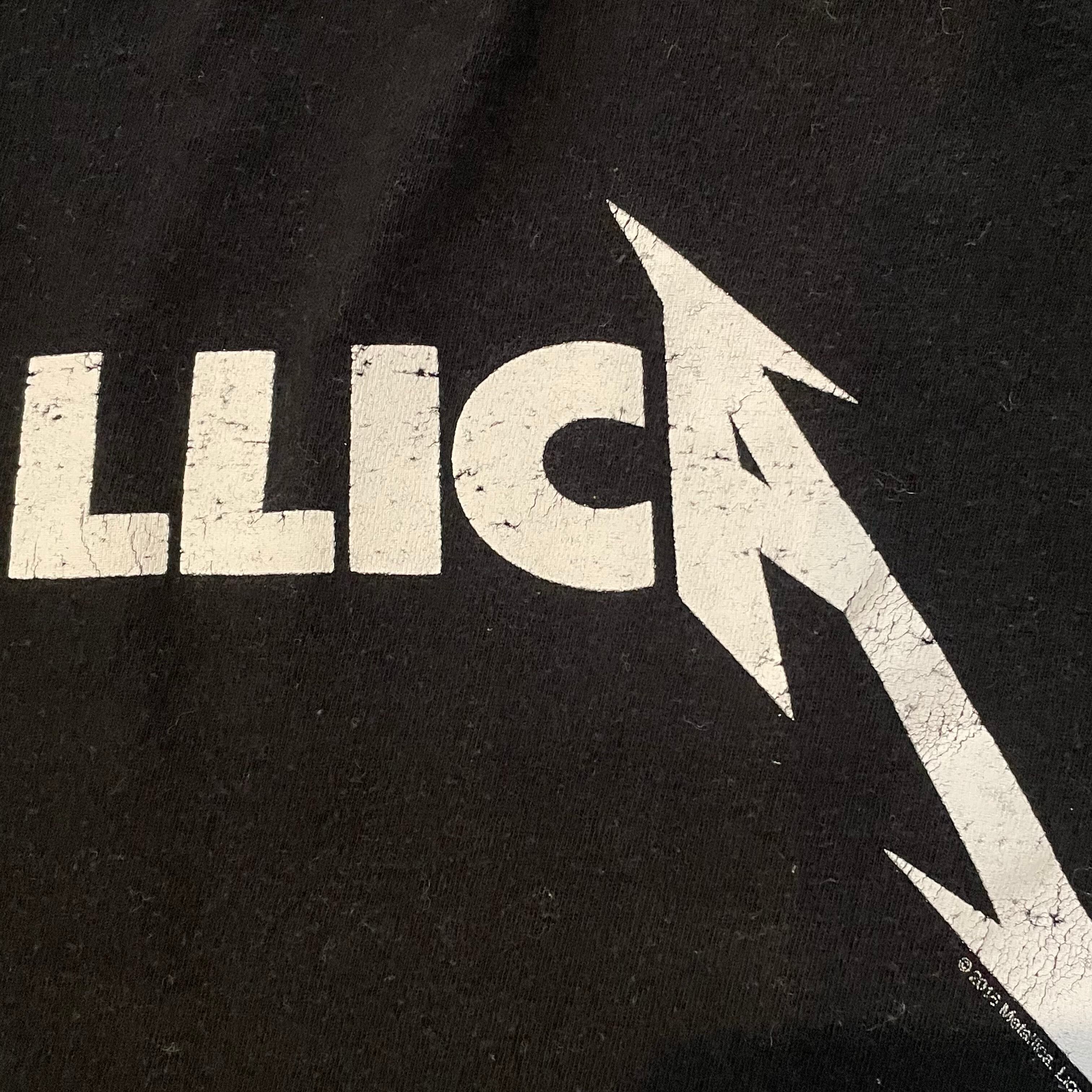 Bravado メタリカ オフィシャル バンドtシャツ バンt ロックt Metallica ロゴ コピーライト18 Us古着 古着屋手ぶらがbest
