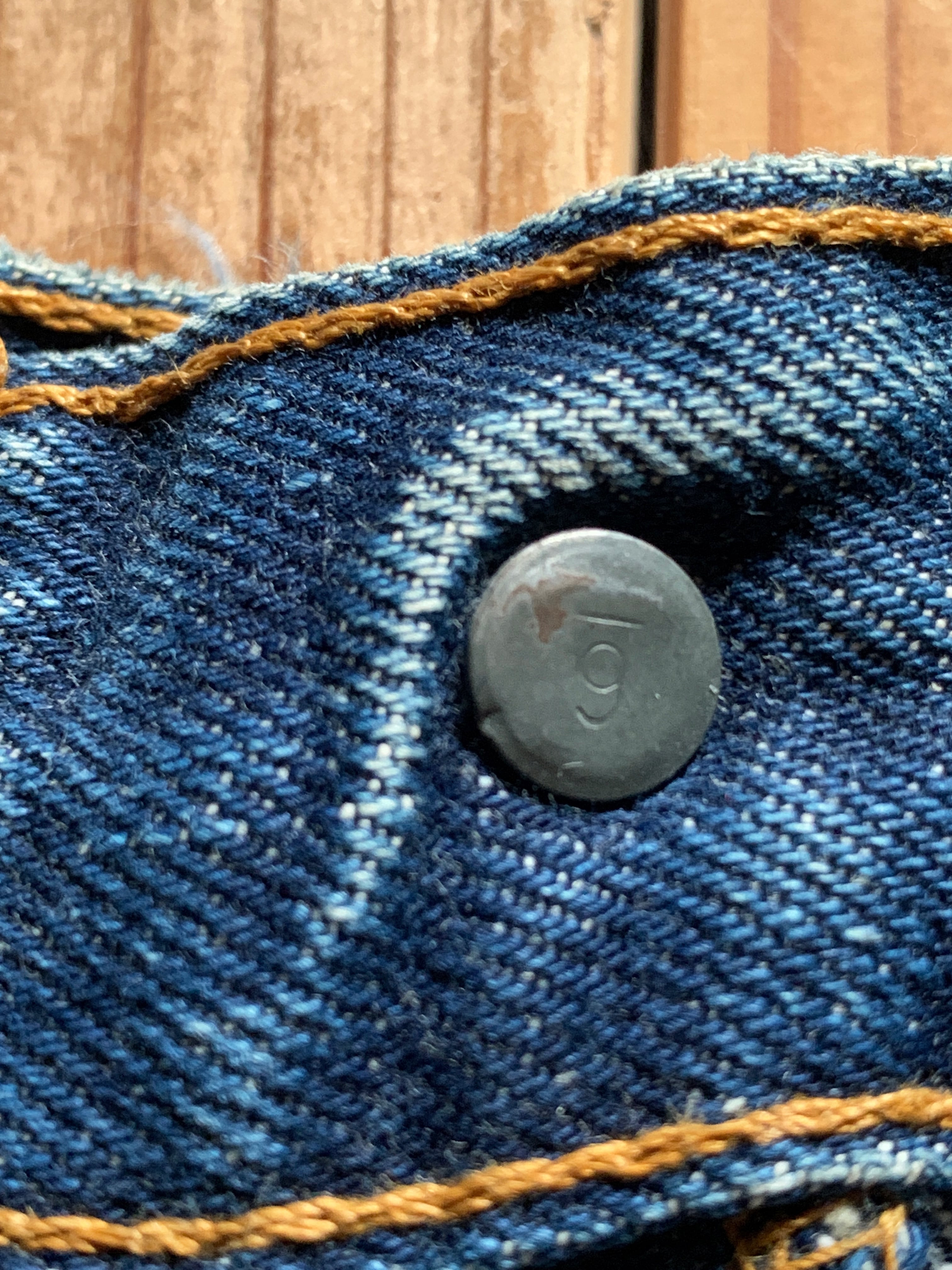 70's Levi's 501 66前期 デニムパンツ ダメージあり良雰囲気 実寸(32x29.5)