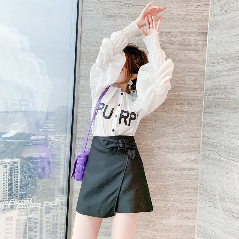 カラープリーツトップス ウェストセット スプリング 春物 MIUCO88570506391