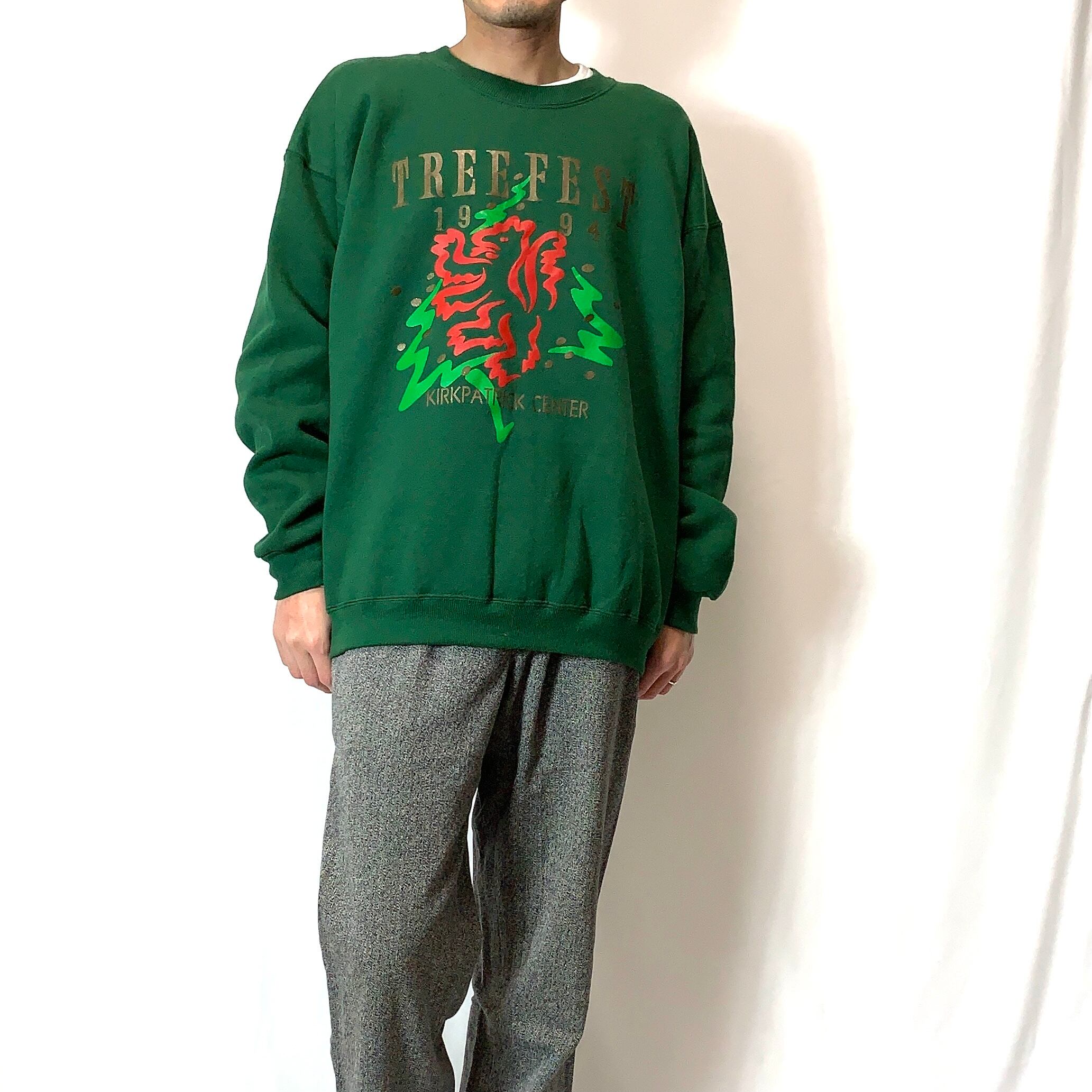 vintage 90s print sweat プリントスウェット メンズ レディース 