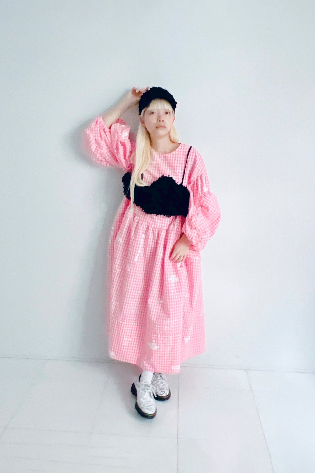 トップス frankygrow RIBBON ORGANDY BUSTIER 2026SS RIBBON ORGANDY BUSTIER / F | frankygrow concept shop