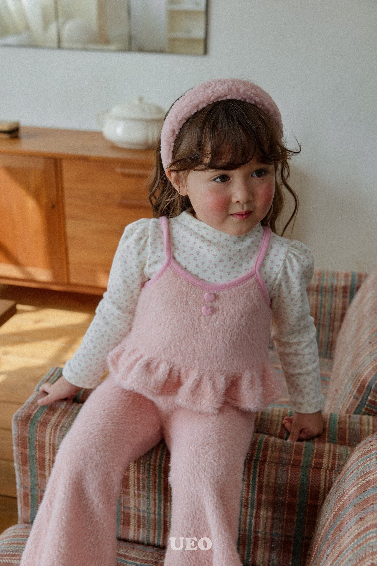 UEO［取寄］popo heart cardigan set 26winter