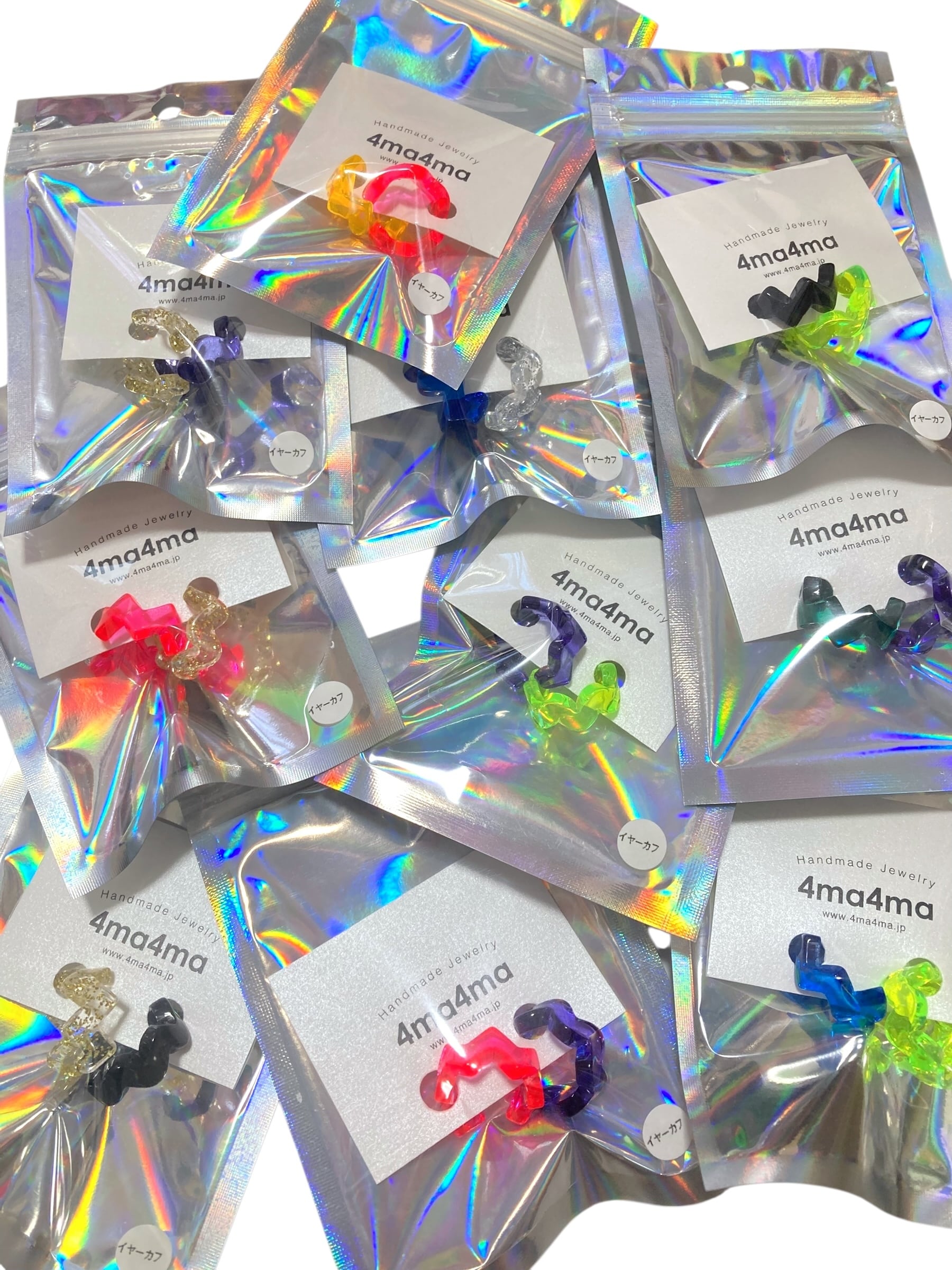 【12/14(日)21:00-12/17(水)12:00まで限定❣️】4ma4ma / ギザギザナミナミ イヤーカフ