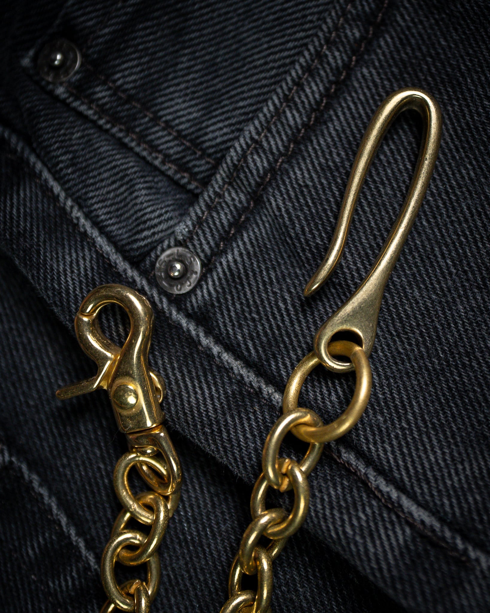 Additive and Line】Wallet Chain Brass WCH-001 新品 ウォレット