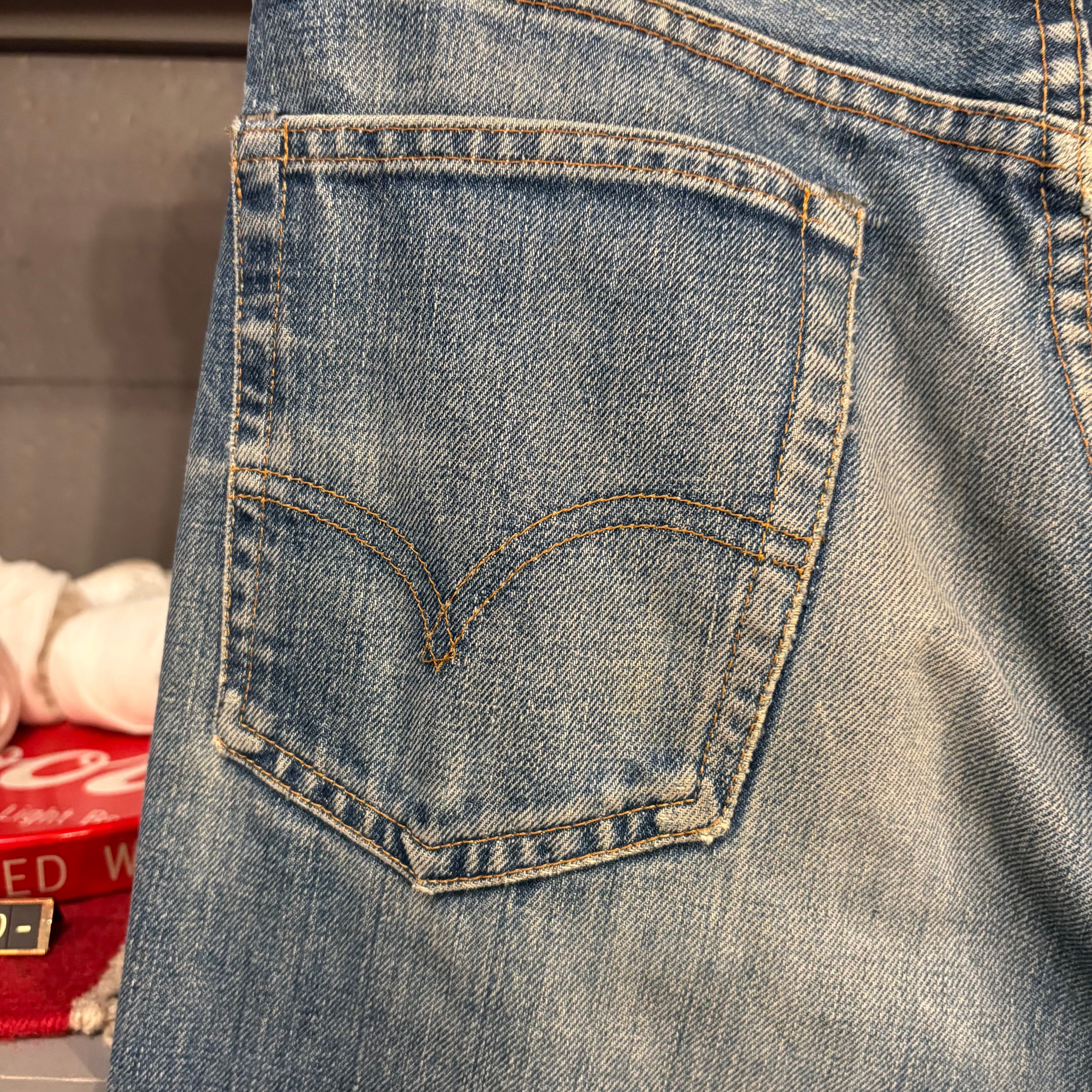 70s Levis 646 Flare Denim Pants 