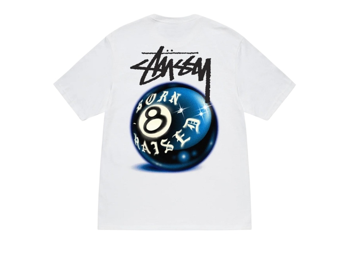 STUSSY ST & BORN X RAISED 8 BALL 半袖Tシャツ | street＊style