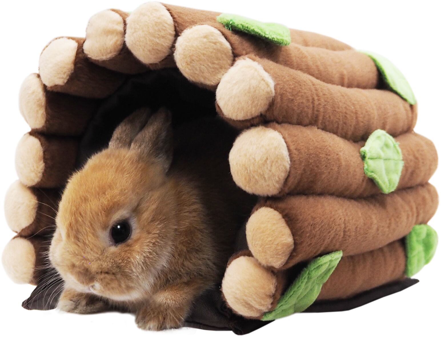 【小動物用品】みんなのトンネル　丸太