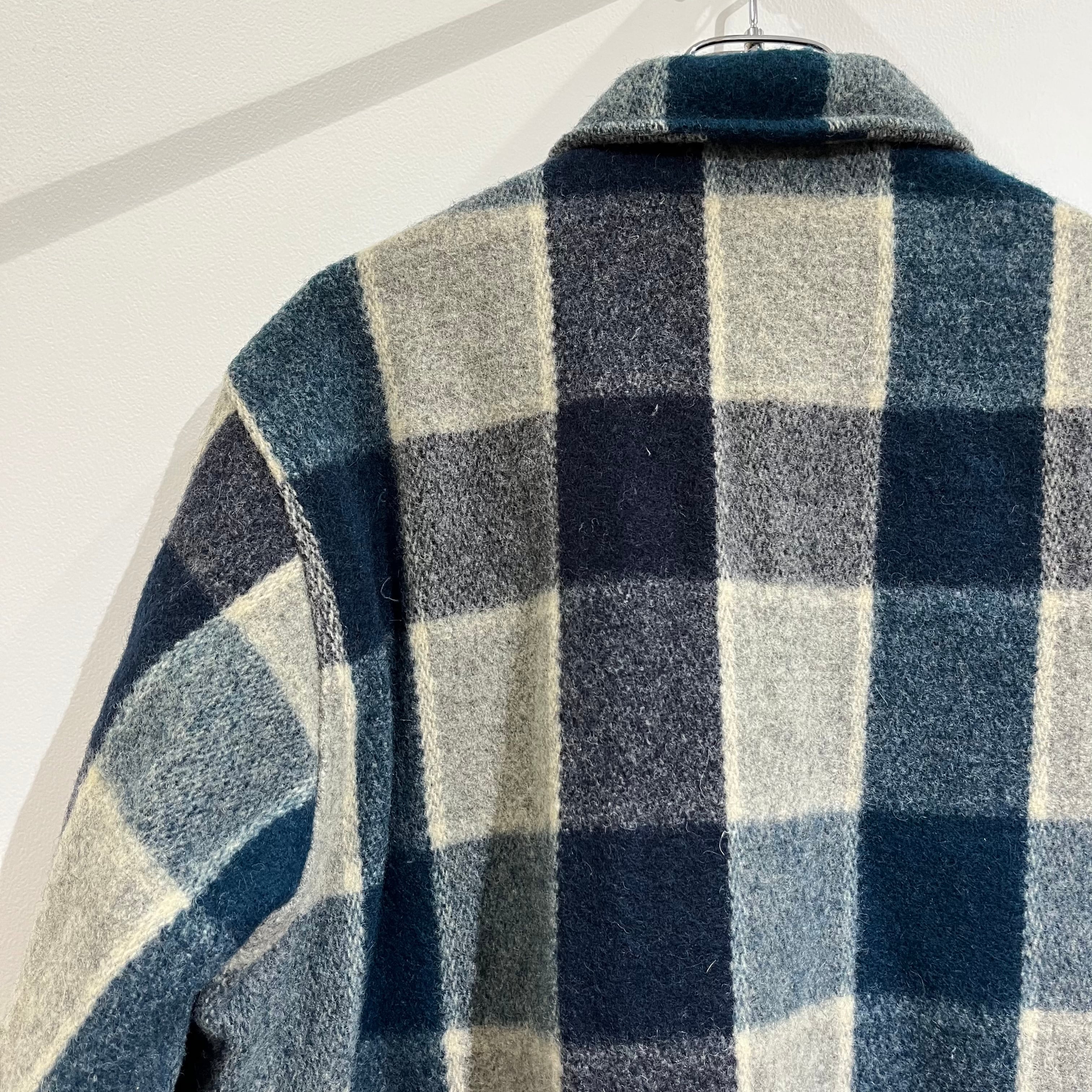 ウールリッチ cpoジャケット ウール 80s 紺タグ ウールリッチ WOOLRICH 