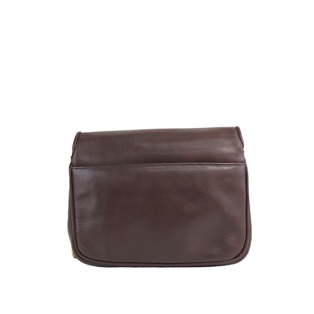 CELINE セリーヌ ショルダーバッグ ブラウン ブラゾン レザー チェーンショルダー vintage ヴィンテージ オールド dxrr4m