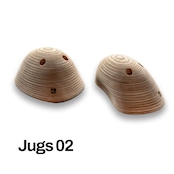 【木製クライミングホールド】SYMMETRIC JUG-3 6P
