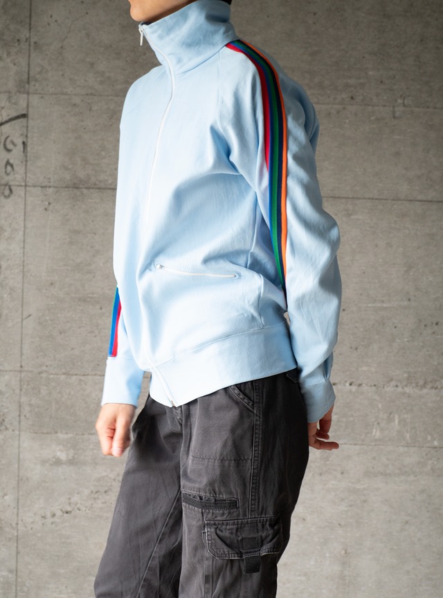"SPORTS IN MOTION" 1970s Track jersey top