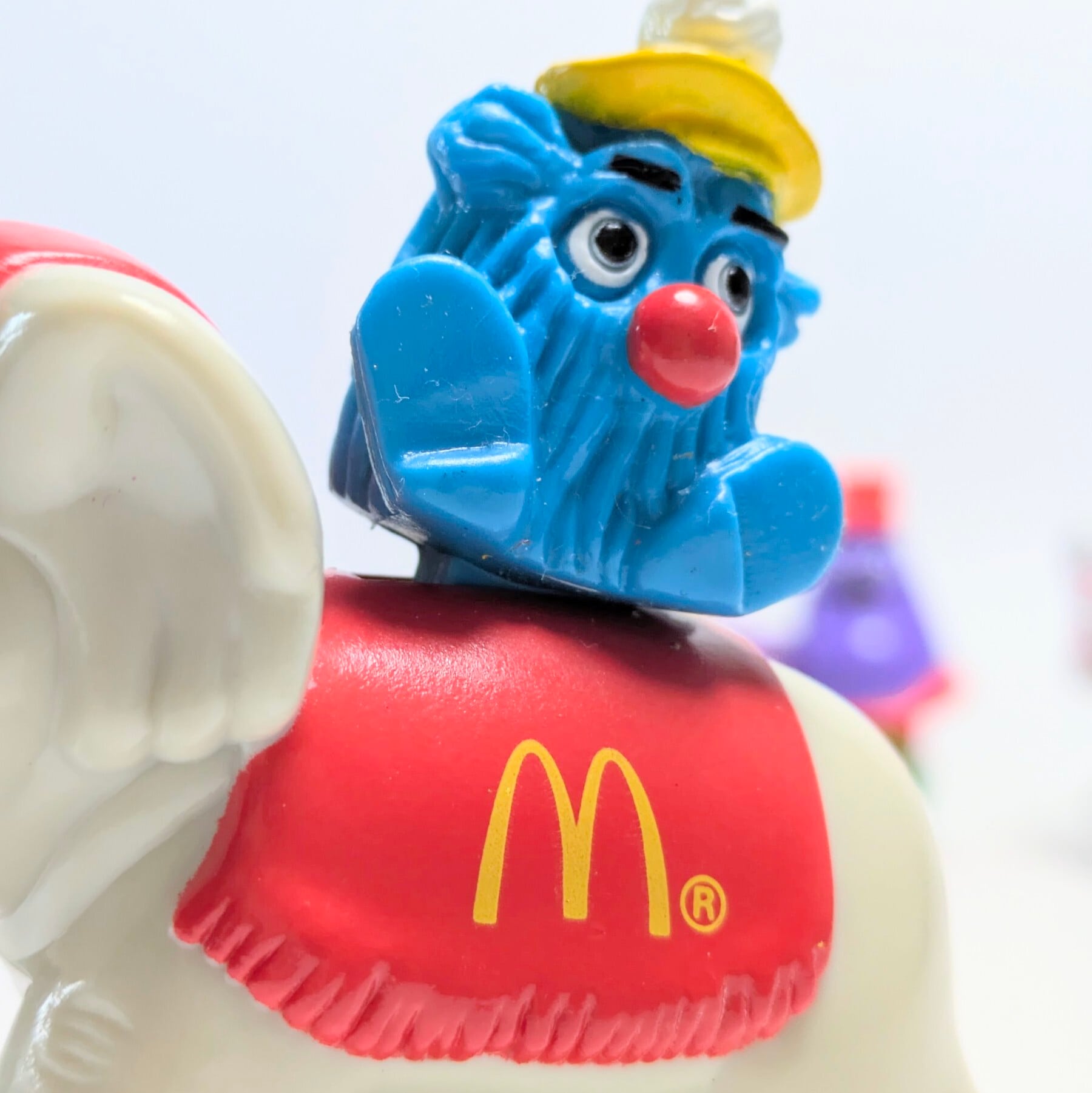☆VINTAGE 1989☆ 【 McDonald's  ( マクドナルド ) 】1989年マクドナルドミールトイ『 マクドナルドランド・サーカスパレード（McDonaldland Circus Parade）』全4種コンプリートセット / ハッピーミール  〚アメリカン雑貨 アメトイ〛