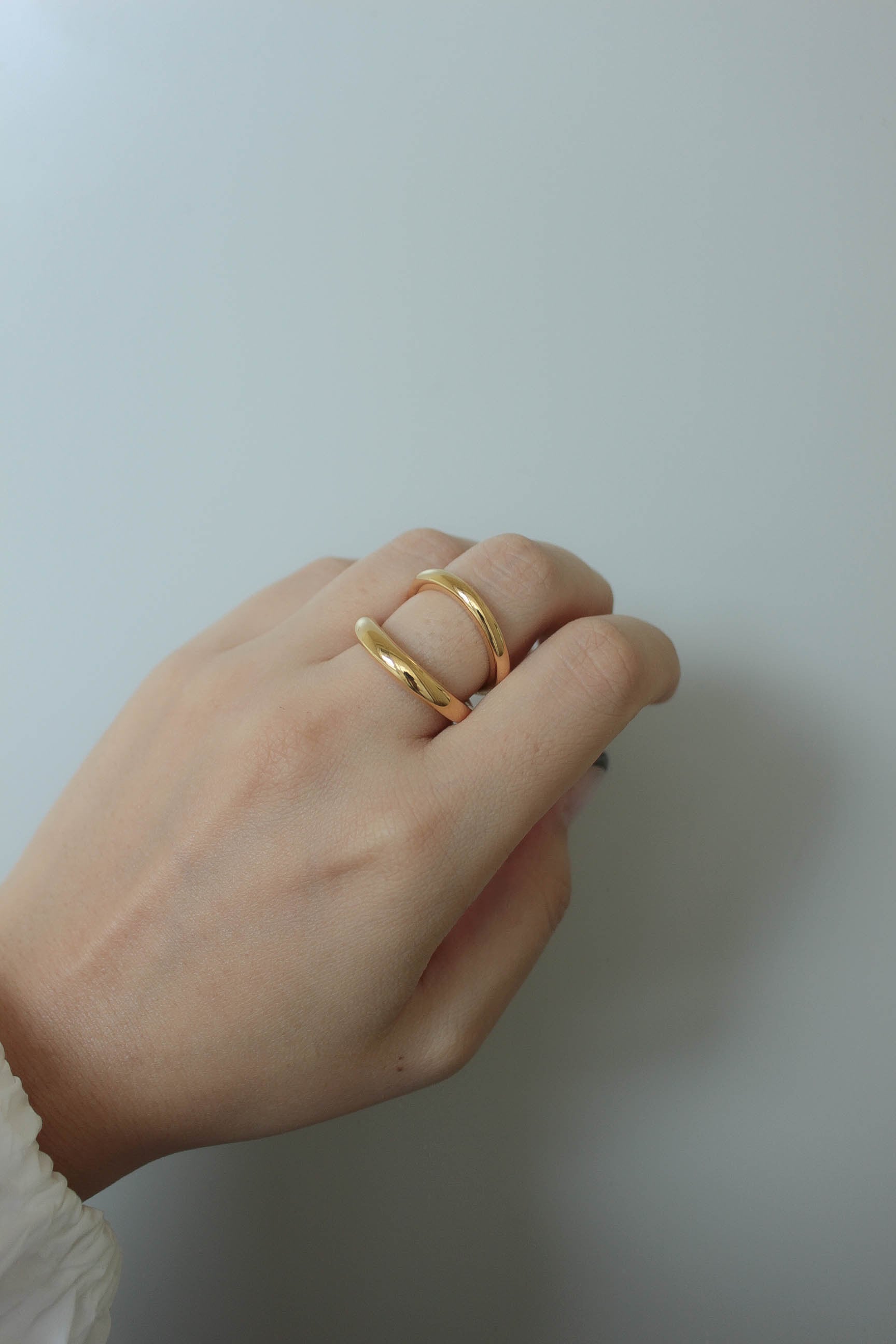 Layered Tube Ring
