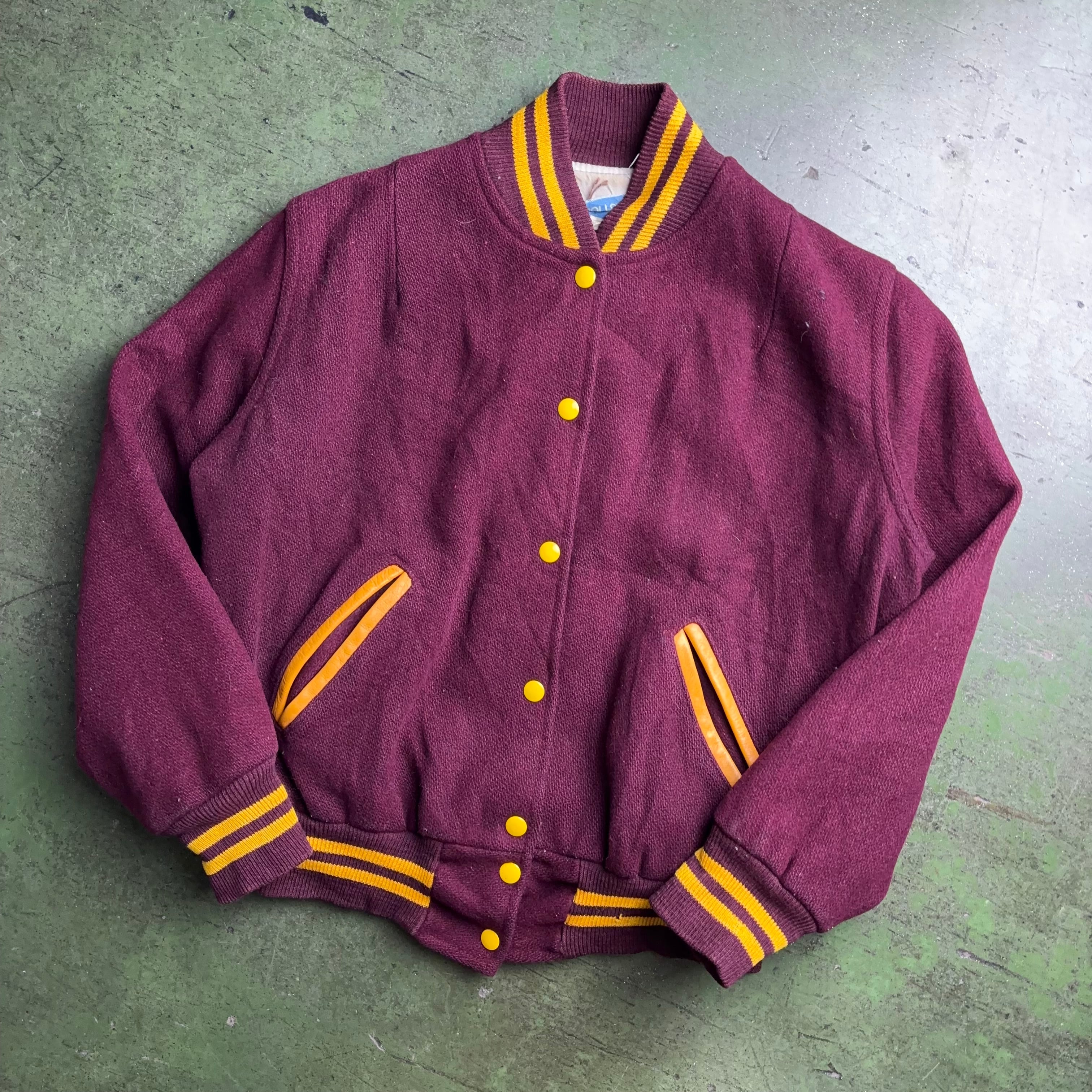 60's~70's HOLLOWAY Award Jacket Stadium jacket SIZE M MADE 60's~70's HOLLOWAY Award Jacket Stadium jacket SIZE M MADE
