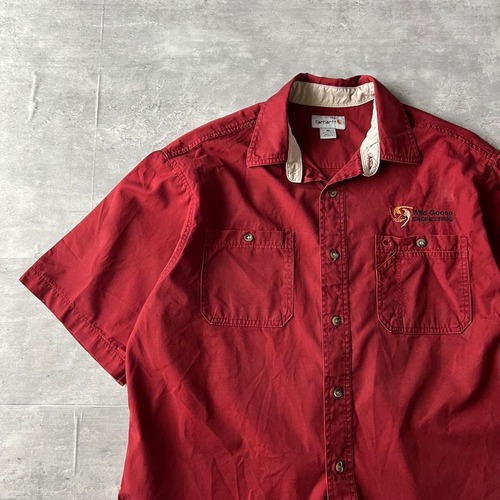 Carhartt / 00's logo work shirt size XL