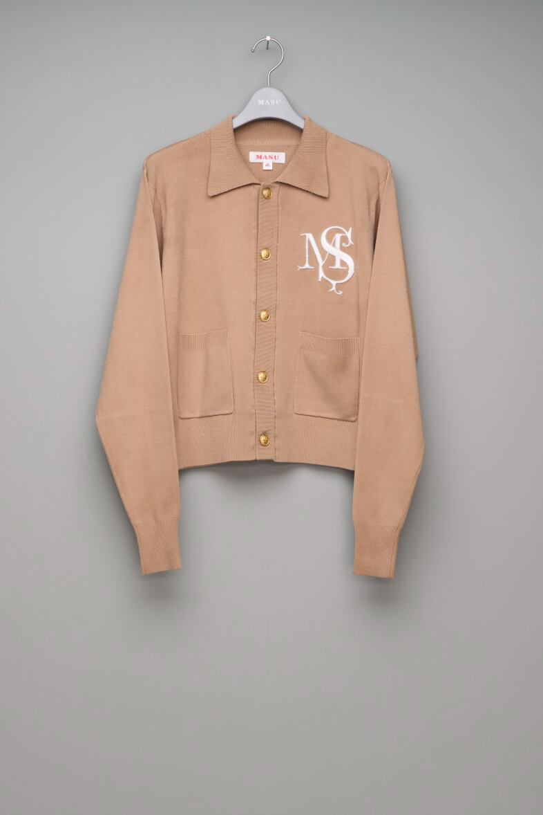 医*者様 【値下不可】MASU M.S. CREST CARDIGAN MASU(エムエーエスユー)のM.S. CREST CARDIGAN REDの通販｜PALETTE art