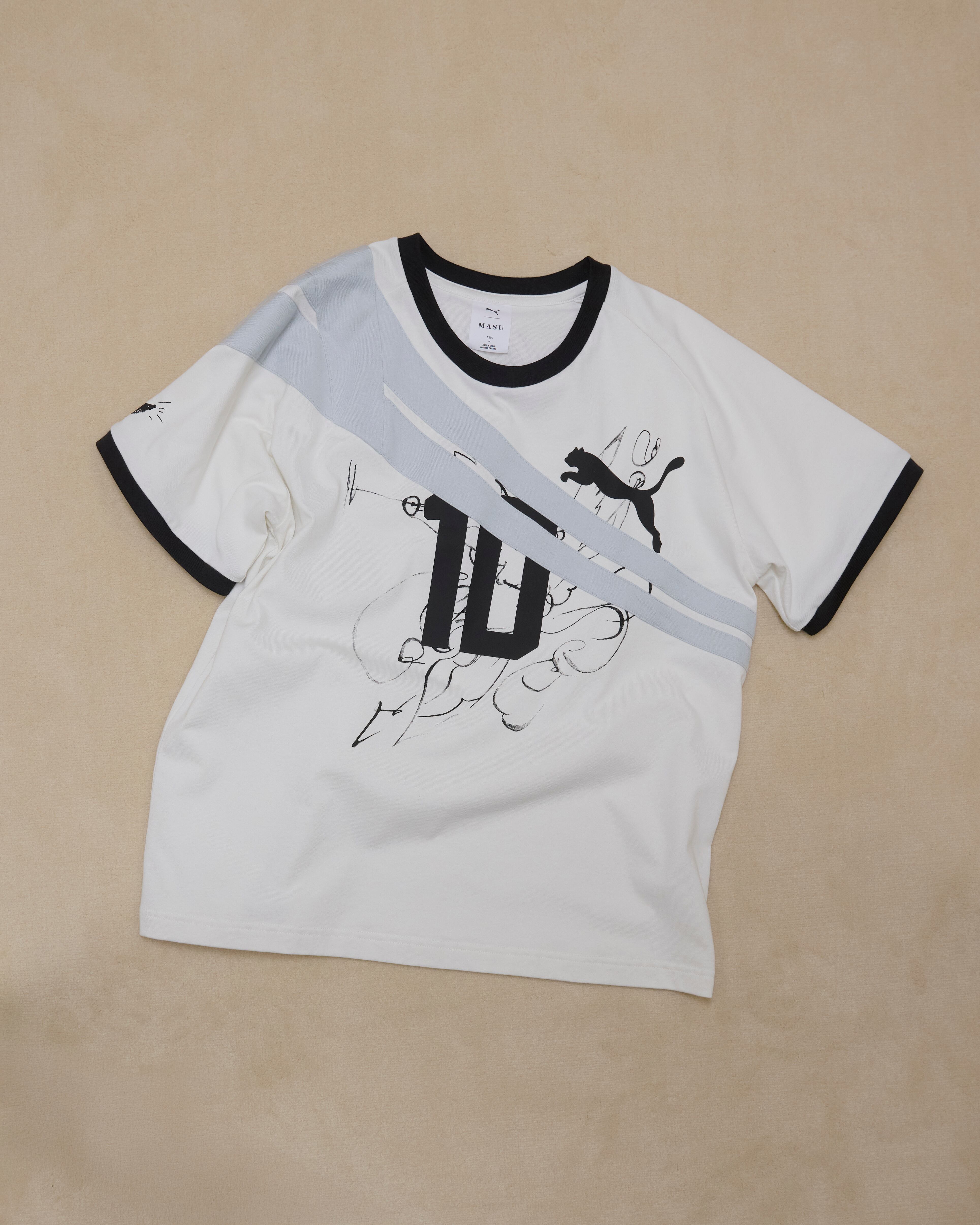 26SS】PUMA×MASU T7 HOPE EVER TEE(WARM WHITE) 638360_87 | IAAAM