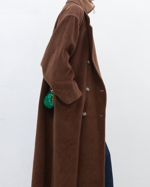 1990s Max Mara - kimono sleeves wool coat