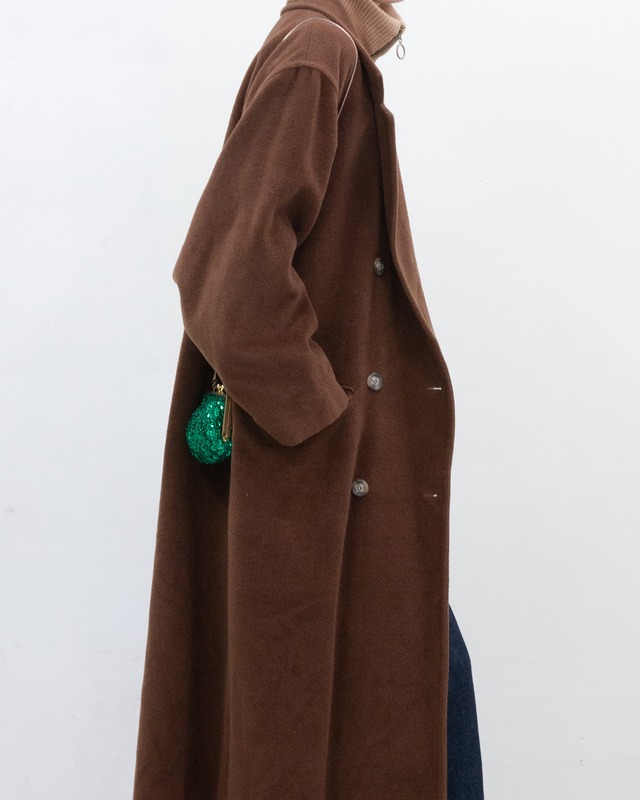 1990s Max Mara - kimono sleeves wool coat