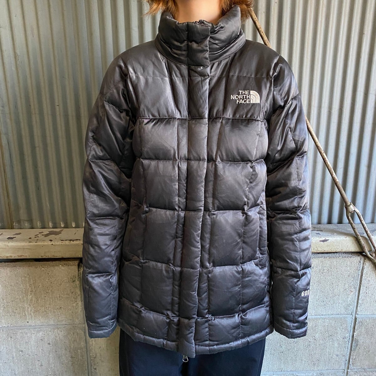 ザ ノースフェイス 600フィルパワー グースダウンジャケット レディースXS 古着 THE NORTH FACE ブラック  黒【ブルゾン・ジャケット】【CS2301-40】【AN20】 | cave 古着屋【公式】古着通販サイト