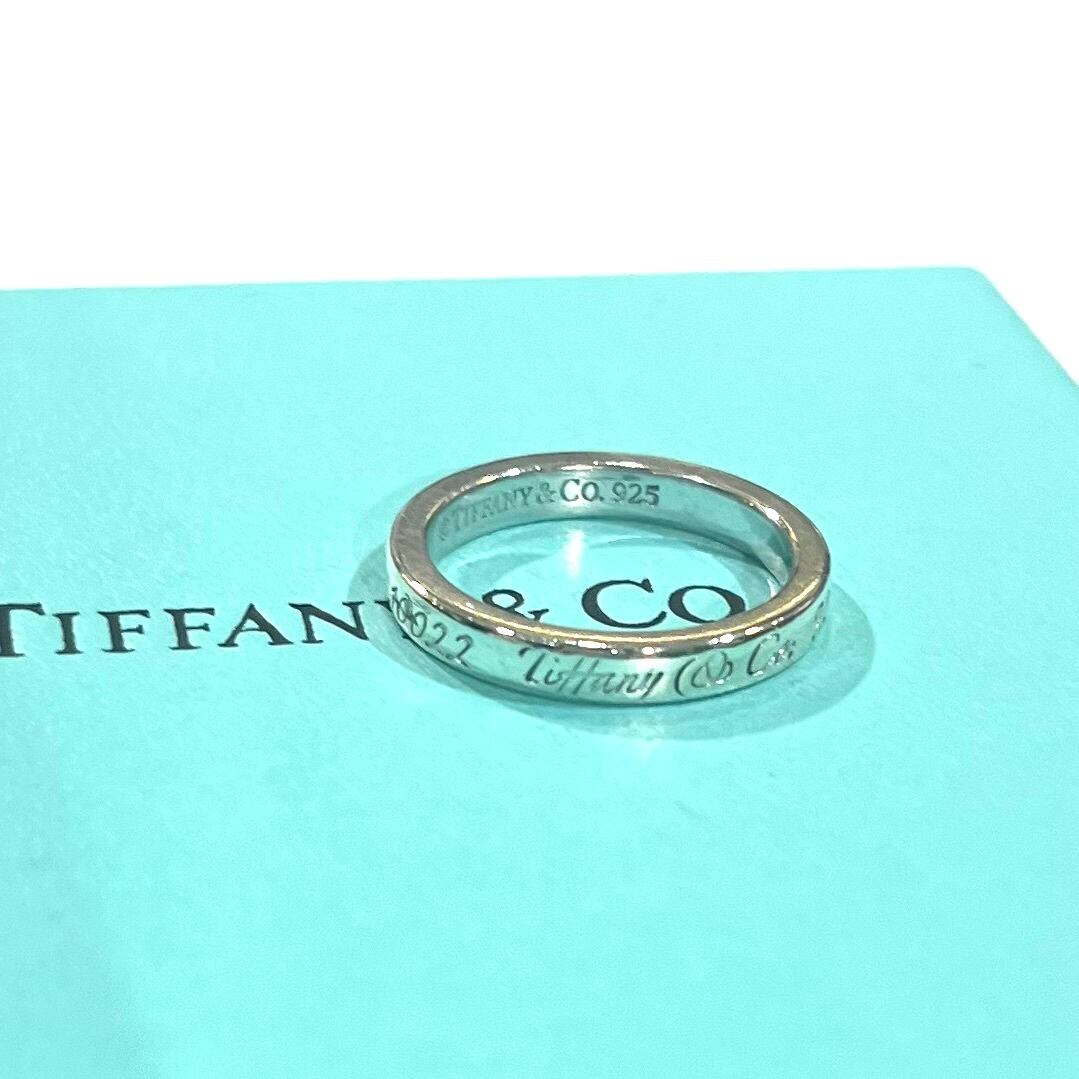 TIFFANY＆CO】【9号】2287ティファニーaddressナローリング 指輪