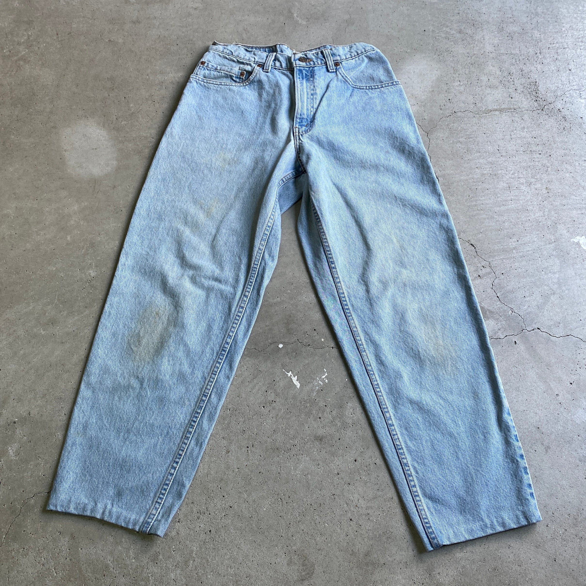 90年代 USA製 Levi's リーバイス 560 ワイド バギー テーパード デニムパンツ w34