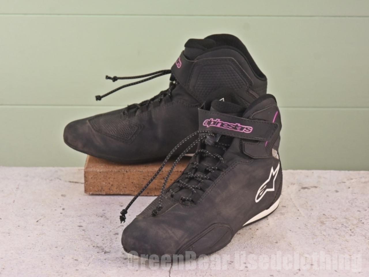 B502 レディース アルパインスターズ alpinestars バイクブーツ 黒 