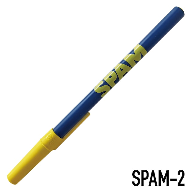【SPAM-2】BIC PEN   blue×yelllow