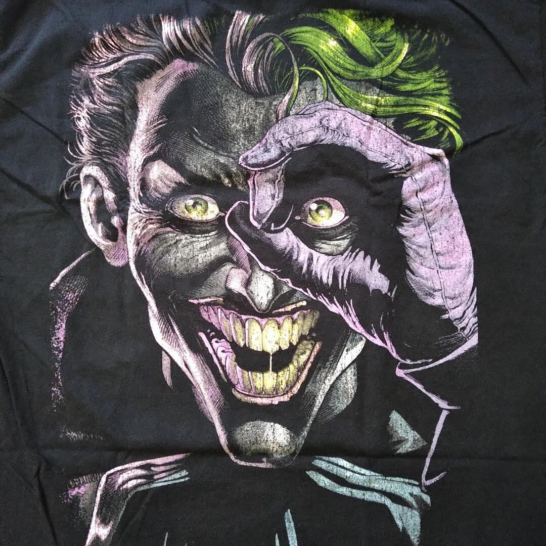 ジョーカー Tシャツ 黒 DCコミックス アメコミ バットマン ジョーカー Tシャツ XL 黒 DCコミックス アメコミ バットマン
