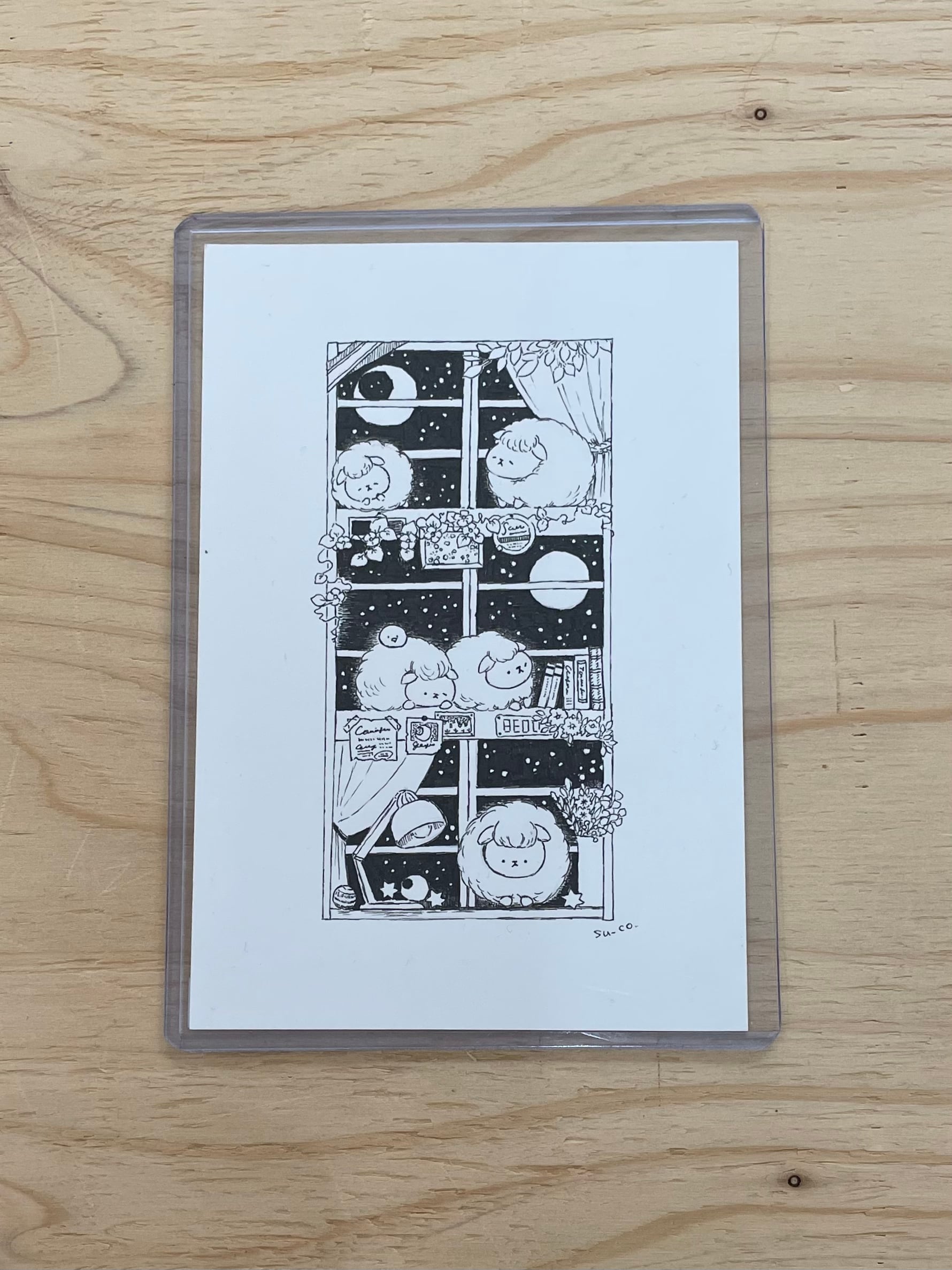 ミニ原画】Yosi／大切な願い事 | TSUKUSHI ART SHOP