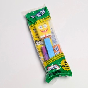☆ DEADSTOCK ( MINT IN BAG ) / VINTAGE2004 ☆【 SpongeBob SquarePants ( スポンジボブ ) 】PEZ / ペッツ / CANDY&DISPENSER 『 スポンジボブ 』 〚アメリカン雑貨 アメトイ〛