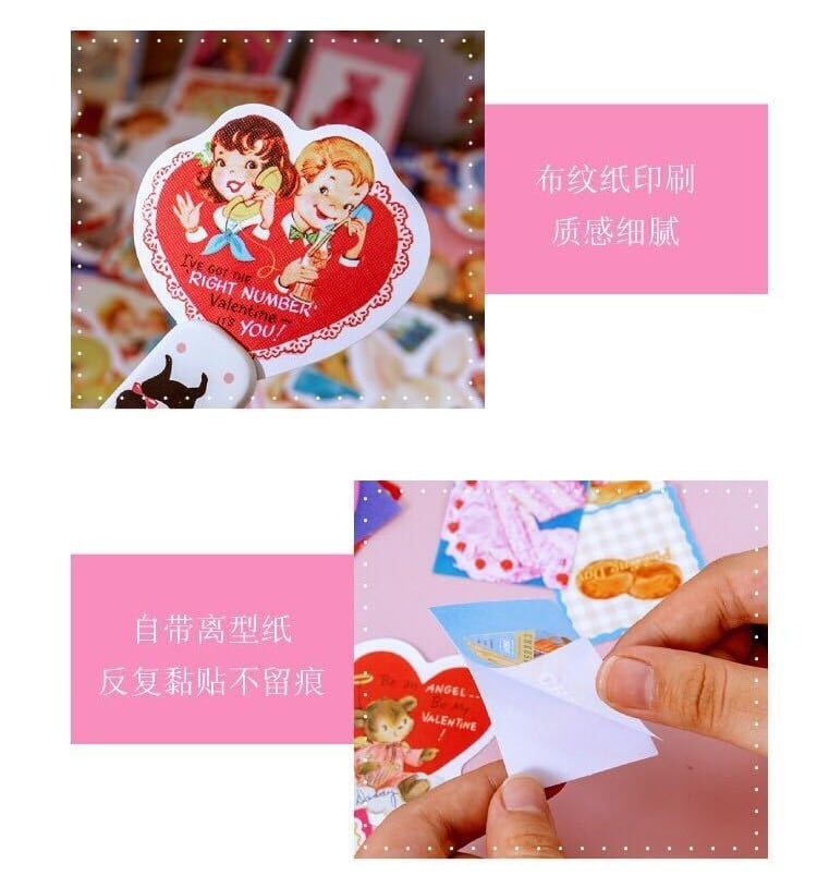 海外ダイカットメモ3種エンジェルハート